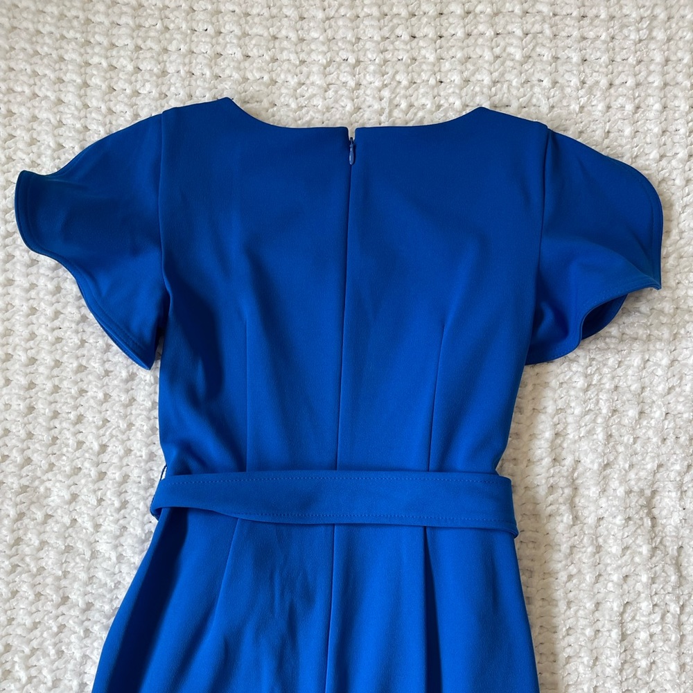 Calvin Klein Flutter Short Split Sleeve Royal Blu… - image 8